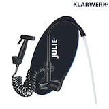 thumbnail of JULIE |Torneira misturadora gastronómica de parede preta|de cozinha profissional em aço inoxidável com duche de mão|restaurante de parede de bica alta