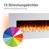 thumbnail of Elektrokamin BALDERIA Yoash - Elektrischer Wandkamin - Weiss
