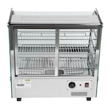 thumbnail of Vitrine inox chauffante 120 Litres de comptoir 1100 W, 220 V - MONO