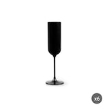 thumbnail of Excelsa Set Von 6 Flute Nordic Glas 21 Cl Schwarz
