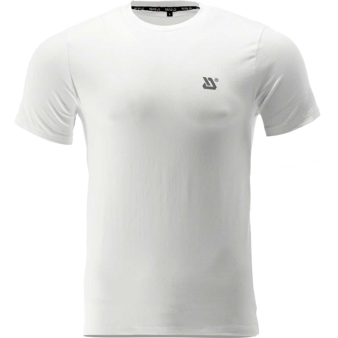 T-shirt mit Elasthan 200g/m² weiß Gr. M