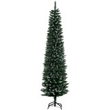 thumbnail of HOMCOM Árbol de Navidad Estrecho 190 cm con 570 Ramas y Soporte de Metal Árbol Navideño para Salón Interior Verde