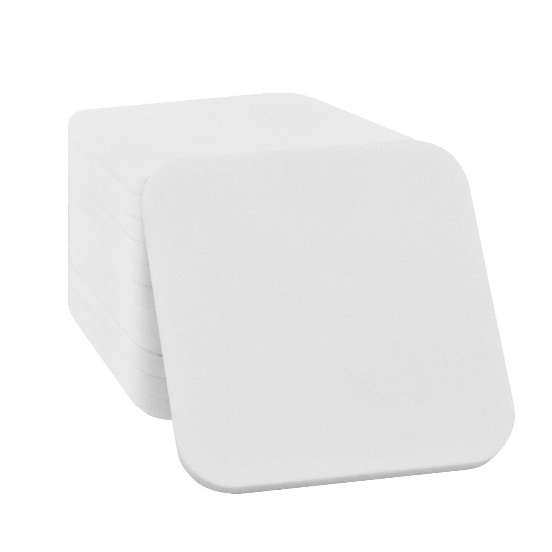 CombiCraft blanco munten vierkant 38x38mm wit - per 100 stuks