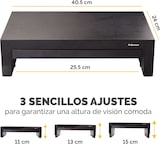 thumbnail of Fellowes Soporte elevador para monitor Designer Suites™ ajustable en altura