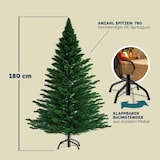 thumbnail of PE Weihnachtsbaum `Edeltanne` - 180 cm - 780 Spitzen
