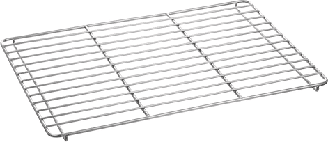 Une simple grille métallique.