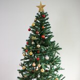 thumbnail of WellHome - Set di 100 palline di Natale rosse in tubi di PET con diversi design e finiture