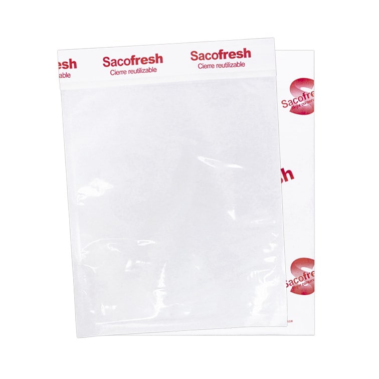 MONOUSO - Bolsa de Papel para Frescos Recerrable Carnicería 30x20cm (100 Uds)