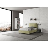 thumbnail of Letto una piazza e mezza Antea Large 110x200 con rete tè verde