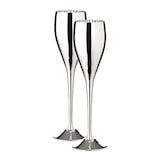 thumbnail of 2er Set Sektkelch Sektflöte Dodo, edel versilbert, Höhe 23 cm, Füllmenge 200 ml