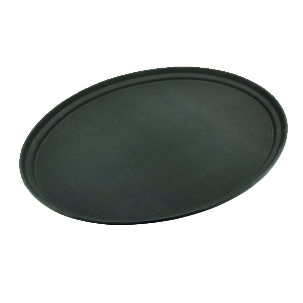 In Situ - Plateau service ovale noir 68 cm