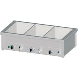 thumbnail of Stalgast Edelstahl Bain-Marie Tischgerät mit separaten Becken, für 2x GN1/760x600x310 mm