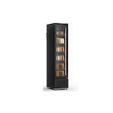 thumbnail of Vitrine à boissons étroite STILL SLIM BLACK, 435x517x1832mm, ventilé, noir, éclairage LED