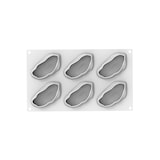 thumbnail of Silikomart Stampo in silicone Pistacchio 120 99x56 h 40mm bianco