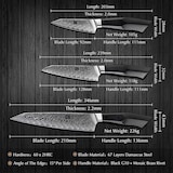 thumbnail of XinZuo - Damascus messenset 5-delig - B32 Feng series