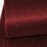 thumbnail of Teppich Kurzflor Uni Modern Waschbar Strapazierfähig Esszimmer Flur OEKO-TEX Läufer Rot 80x250 cm Schadstoffgeprüft – MAIN von Kadima Design