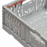 thumbnail of Caja plegable ranurada Norma Europa 400 x 300 x 114 | Caja plegable NE 4312 Gris | DENOX