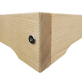 thumbnail of Futonbett platzsparend extra niedriges Einzelbett 100x200 Esche geölt V-60.47E-10 Rollrost inkl.
