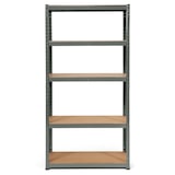 thumbnail of Helloshop26 - Verstellbares 5-stufiges Regal 90 x 40 x 180 cm hohe Tragkraft von 875 kg modernes Design grau verzinkter Stahl 20_0012055
