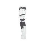 thumbnail of DASSY Arbeitshose HELIX Painters - Stretch - Malerhose - Kratzschutz weiß/anthrazitgrau 46 STANDARD