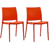 thumbnail of Set van 2 Tuinstoelen Meton oranje