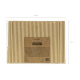thumbnail of Papierstrohhalme 19,5cm Kraftpapier 250er Set biologisch abbaubar Trinkhalme Einweg Cocktail Strohhalme Getränke Deko Partyzubehör Naturbraun