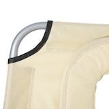 thumbnail of Outsunny Tumbona Reclinable y Plegable de Jardín con Orificio de Lectura Reposacabezas y Respaldo Ajustable en 5 Niveles para Playa 182x56x24,5 cm