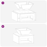 thumbnail of vidaXL Vuurkorf Roestig 50 x 50 x 40 cm Cortenstaal