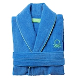 thumbnail of Benetton - Bademantel M/L 100% Baumwolle 360GSM in Blau - Rainbow Be