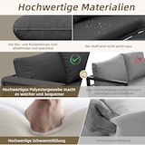 thumbnail of Merax Tuinloungeset voor 5 personen, tuinmeubelen balkonset zitgroep(4-delig), incl. kussens, grijs