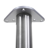 thumbnail of Set di 2 gambe per tavolo HWC-H36, per scrivania Base per tavolo da pranzo Telaio per tavolo, 73cm in acciaio inox
