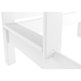 thumbnail of Etagenbett extra stabil 100x200 Nische 100 Kiefer-Hochbett weiß ohne Zubehör 60.16-10WoR