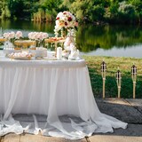 thumbnail of Relaxdays Gartenfackeln, 10er Set, Bambus, Ölfackeln für draußen, Outdoor Fackeln mit Ersatzdocht, Höhe: 50 cm, natur