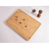 thumbnail of IvoQ Bamboe Snijplank - 40x30 cm - Duurzaam & Stijlvol - Geschikt Voor Elke Keuken