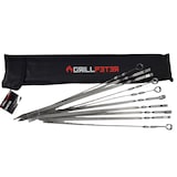 thumbnail of Mangal Set Taschkent Schaschlikgrill mit 9er Drehspieß Spieße Motor