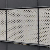 thumbnail of zaun|zu® Sichtschutzstreifen PP Premium Gelocht 15 Prozent Streifen Rot 50m