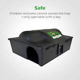 thumbnail of VerminBuster Rattenköderbox + Rattenfalle - inkl. Schloss - Köderbox für Ratten und Mäuse - Rattenköderbox - Rattenköderbox - Rattenbox