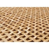 thumbnail of Rattan-Schuhkipper HWC-M37, Schuhregal Schuhschrank, 3 Kippfächer 2 Regalböden 127x120x24cm Holz Melamin ~ Eiche-Optik