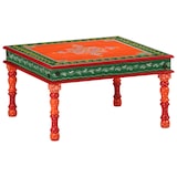 thumbnail of vidaXL Salontafel handbeschilderd massief mangohout oranje