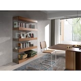 thumbnail of Angel Cerdá  Ripiano in legno color noce e vetro temperato 3091C