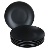 thumbnail of 6er Kuchenteller Set Kattegat schwarz matt