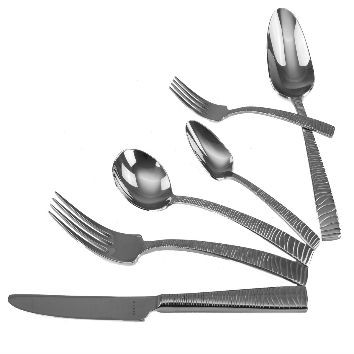 Solex Alexa Besteckset 36 teilig für 6 Personen inklusive Suppenlöffel