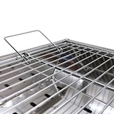thumbnail of Mangal Taschkent Schaschlikgrill Edelstahl Klappbeine Grillrost Luftregler
