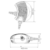 thumbnail of Helloshop26 - Bomba de água ecológica para lagos filtragem de carpas koi e riachos 10.000 litros por hora 80 watts 16_0001998
