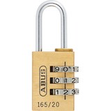 thumbnail of Zahlenschloß Messing 165/30 mm