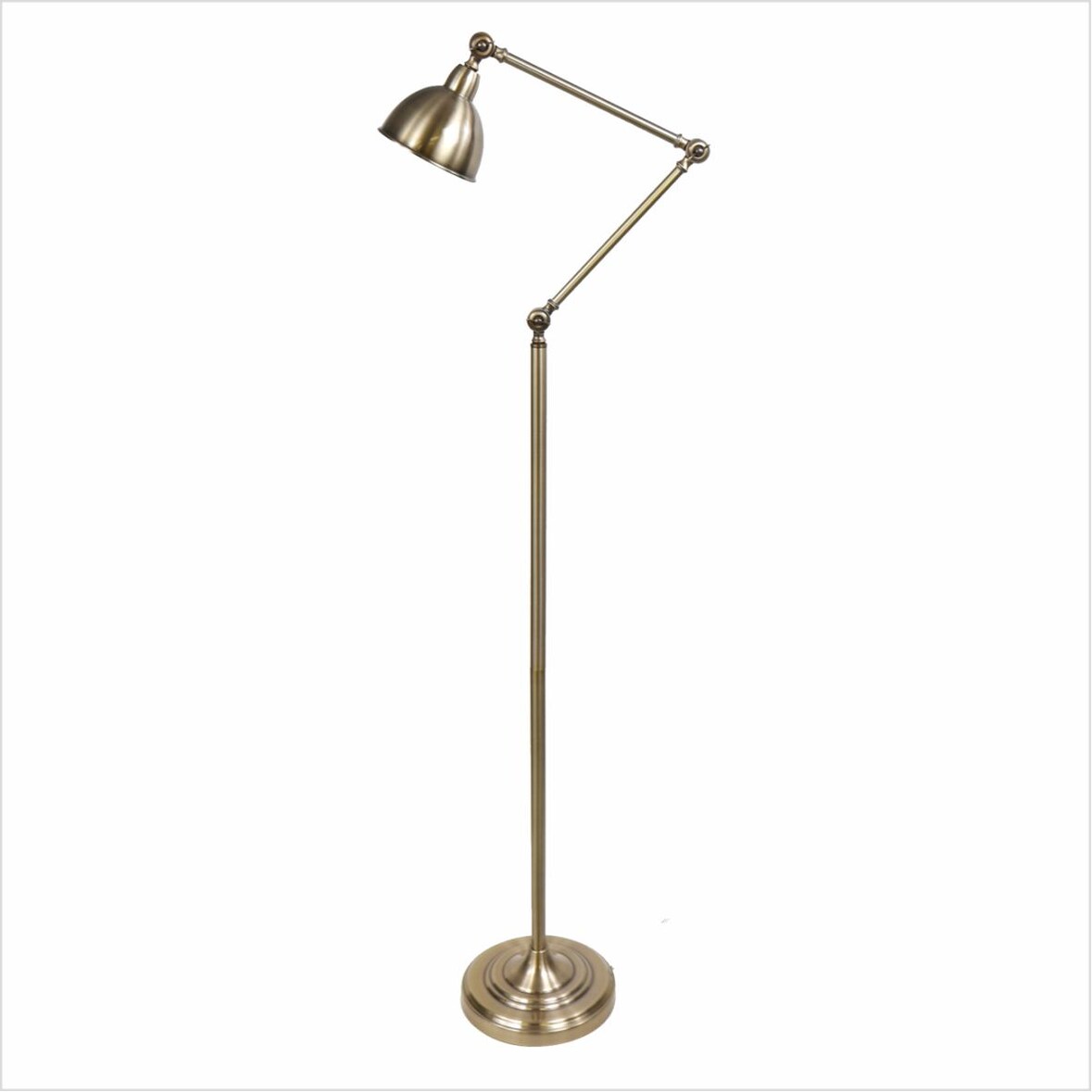Leeslamp, Retro, Klassiek, Vintage in verouderd brons, E27