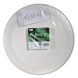 thumbnail of 5 X 50 Teller, Pappe "pure" rund Ø 29 cm weiss
