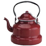 thumbnail of IBILI cafetera pava de acero esmaltado ROJA 1 L 910410 pack de 6 unidades