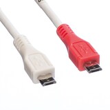 thumbnail of VALUE USB 2.0 Oplaadkabel, Micro B male / male, 0,3m