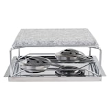 thumbnail of Eva grill de table en pierre naturelle 23x23 cm